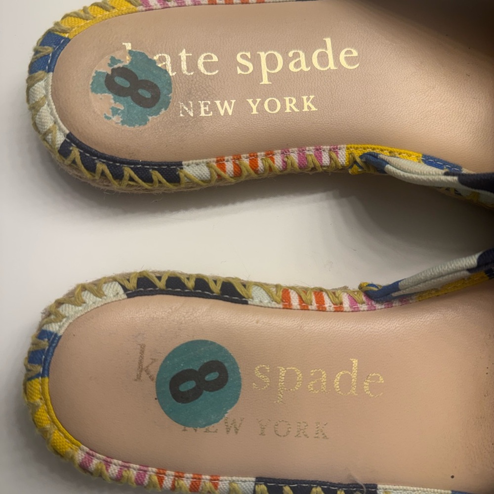 Kate Spade Sandals Saltie Shore Espadrille size 8 - Picture 3 of 7